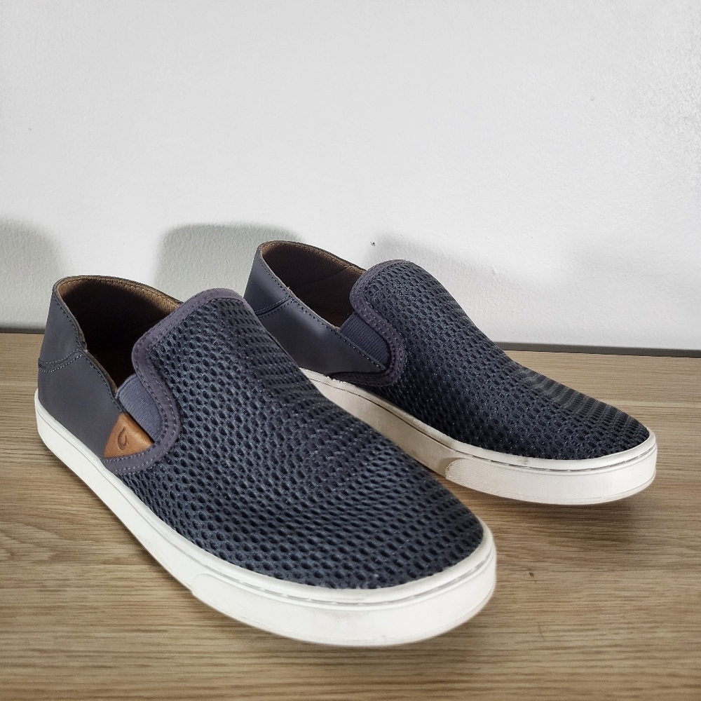 OluKai Pehuea Slip On Sneakers Women's Size 7.5